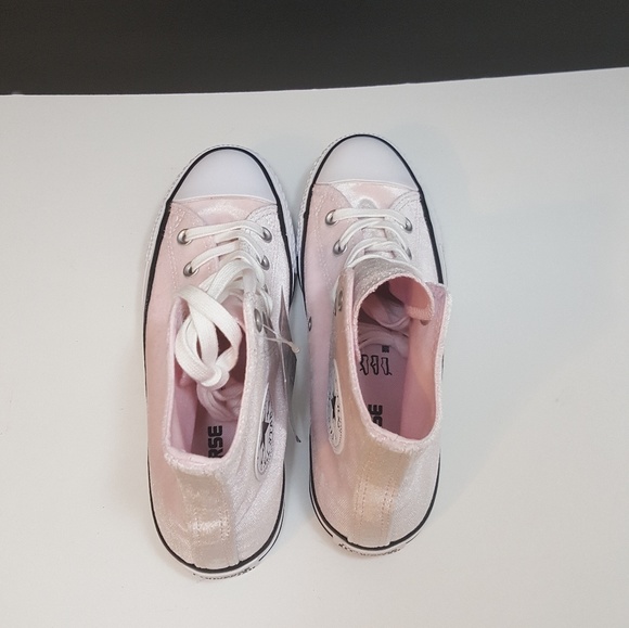 Converse Women's Chuck Taylor Velvet High Tops - Picture 5 of 6